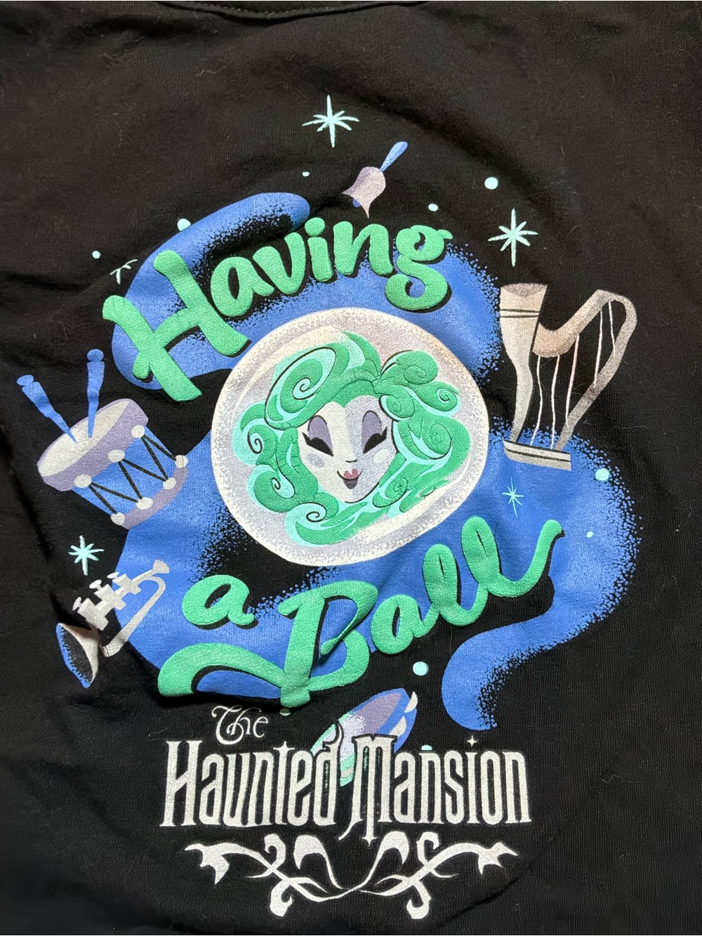 Disney parks the haunted mansion madam Leota girls dress dress shirt size medium